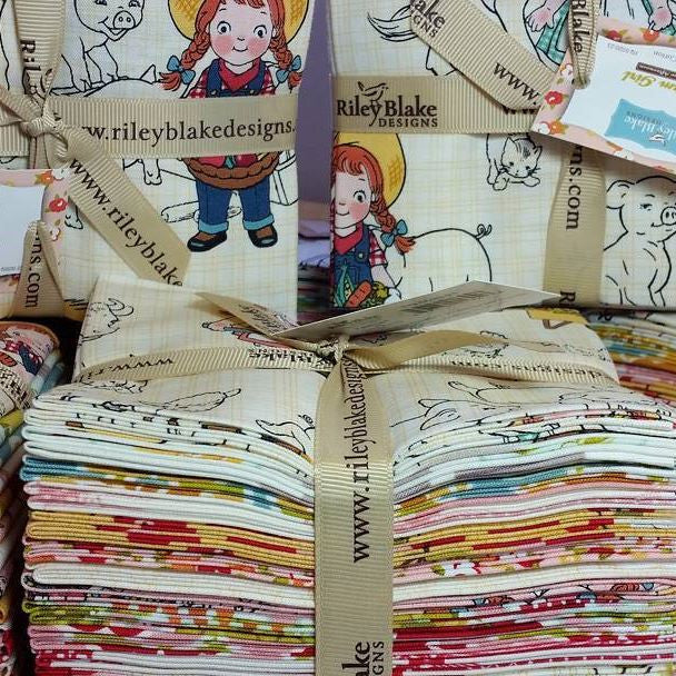 Announcing our weekend special.  Now recieve $5.00 off Farm Girl 21pcs Fat Quarter Bundle