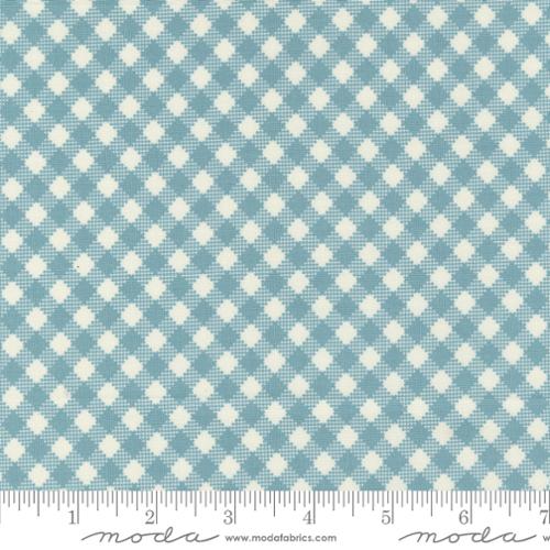 "Farmstead" Mountain Stream Bias Gingham by Stacy Iest Hsu for Moda