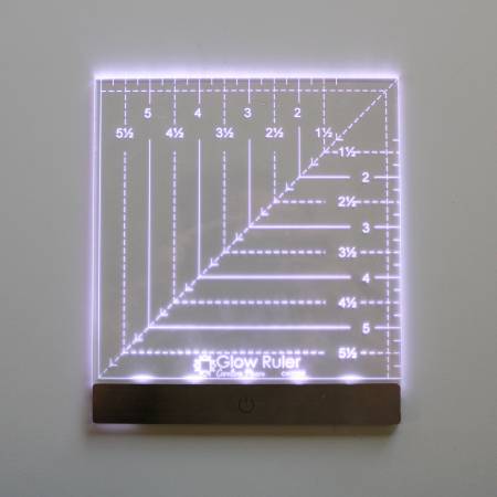 Carolina Moore Glow Ruler 6in