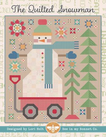 "Home Town Holiday" The Quilted Snowman Quilt Pattern by Lori Holt