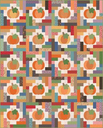 Autumn Pumpkin Seeds Quilt Kit