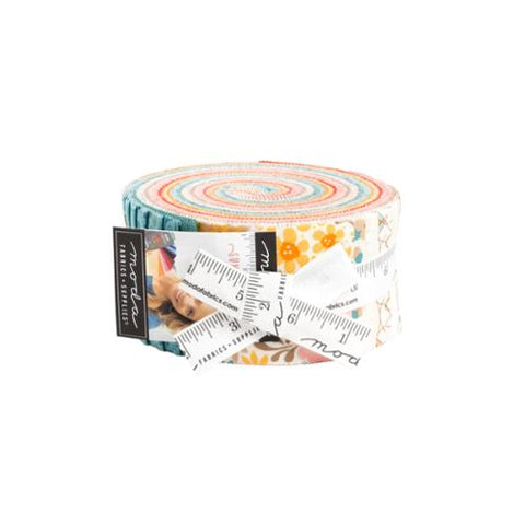 "Sunday Brunch" Jelly Roll by Basic Grey for Moda