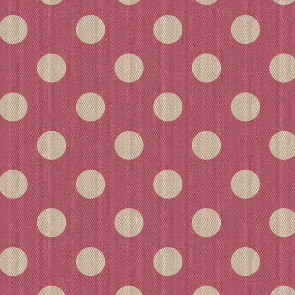 "Chic Escape"-Chambray Dots Burgundy by Tone Finnanger for Tilda