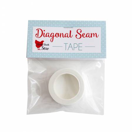 Diagonal Seam Tape by Allison Harris from Cluck, Cluck, Sew