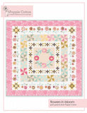 Quilt Pattern Bloom True Flowers in Bloom. Intermediate to advanced.